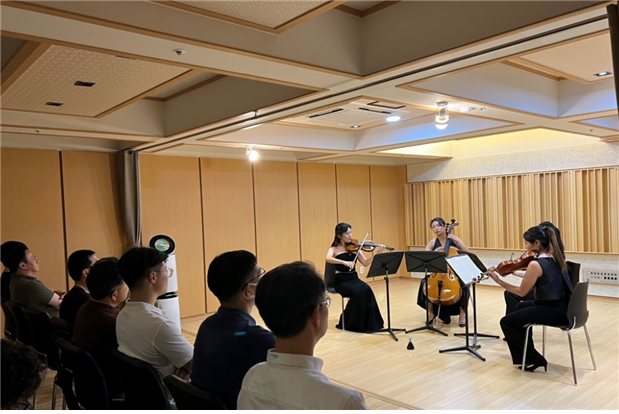 Idee quartet(이드콰르텟) 공연 사진 . 서초구 제공