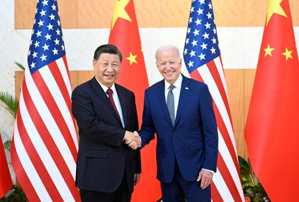 지난해 11월 만난 시진핑 중국 국가주석과 조 바이든 미국 대통령. 연합뉴스
