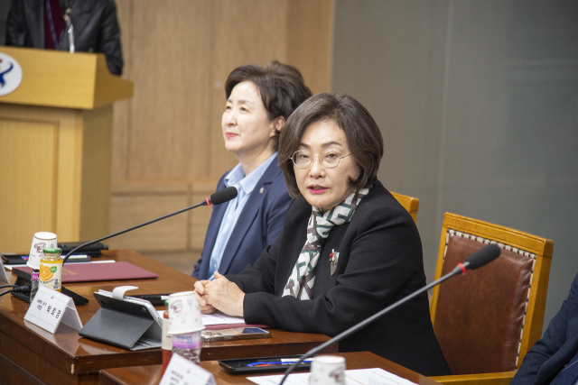 ‘서울 용산구 일자리 거버넌스’ 업무협약식에 참여한 박희영 용산구청장. 사진=용산구청 제공