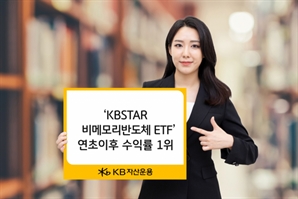 KB운용 ‘비메모리반도체 ETF’, 올들어 67% 급등…국내 주식형 1위