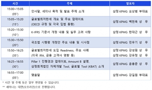 삼정KPMG, 내달 글로벌 최저한세 계산 프로그램 선뵌다