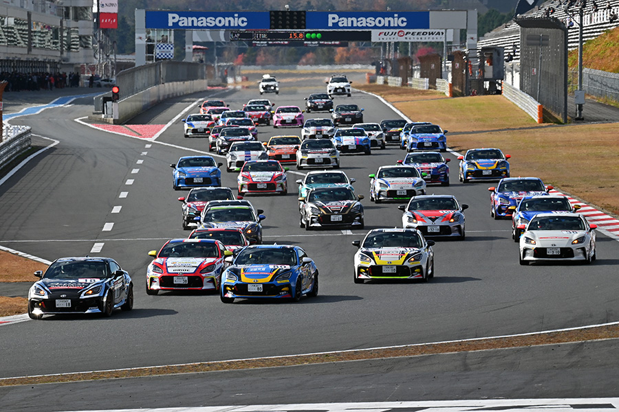 2023 GR86/BRZ Cup 최종전 결승 레이스 스타트 장면. 김학수 기자