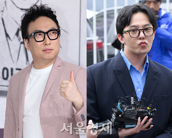 방송인 박명수(왼쪽)가 가수 지드래곤의 '마약 투약 무혐의'에 관해 의사를 밝혔다. 서울경제DB