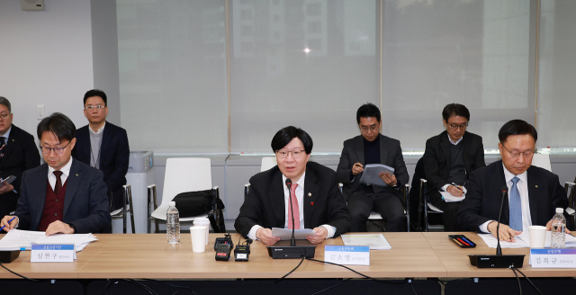 김소영 금융위 부위원장이 19일 서울 마포 프론트원에서 열린 ‘제5차 정책금융지원협의회’에서 발언하고 있다. 사진 제공=금융위
