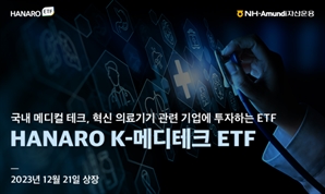 NH아문디운용, K-메디테크 ETF 신규상장