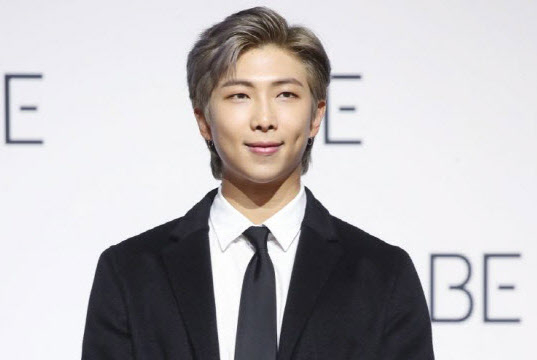 그룹 방탄소년단(BTS) 멤버 RM. 연합뉴스