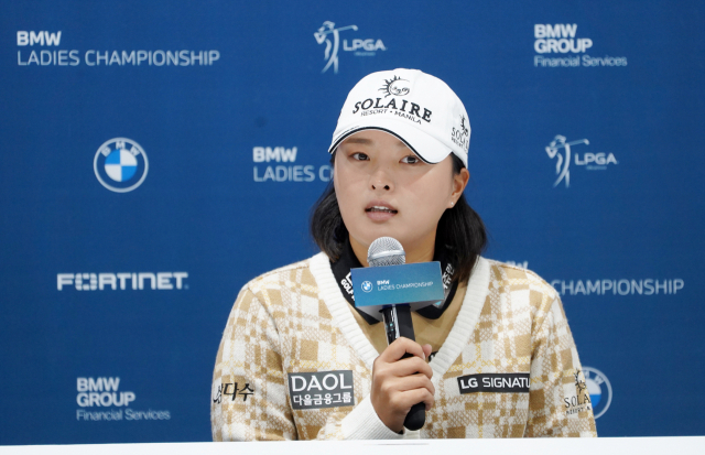 BMW 레이디스 챔피언십에 출전한 고진영. 사진 제공=LPGA