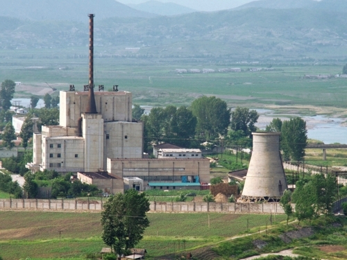 2008년 6월 촬영된 영변 북한 핵시설 전경. 로이터·연합뉴스