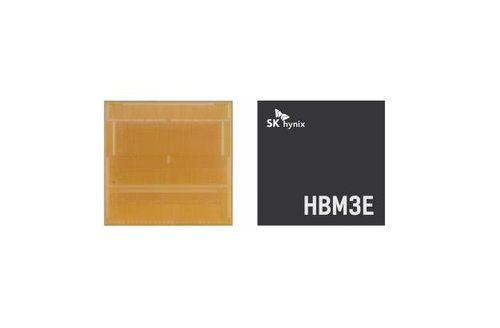 SK하이닉스의 5세대 HBM인 HBM3E의 제품 모습. 사진 제공=SK하이닉스