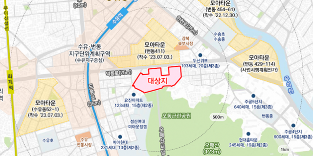 강북구 번동 신통기획 확정…950가구 신축 아파트로 재탄생 [집슐랭]