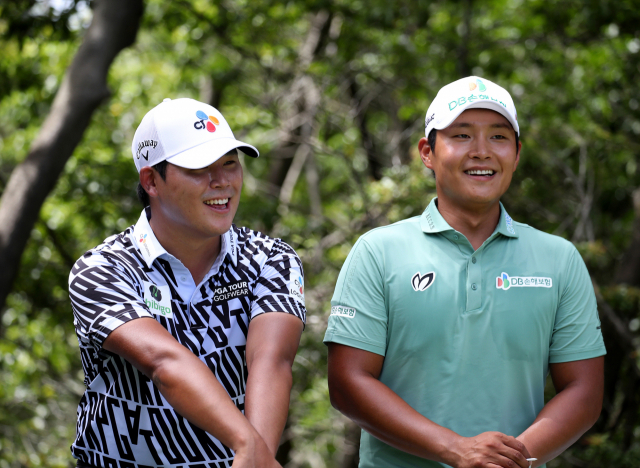김시우(왼쪽). 사진 제공=KPGA