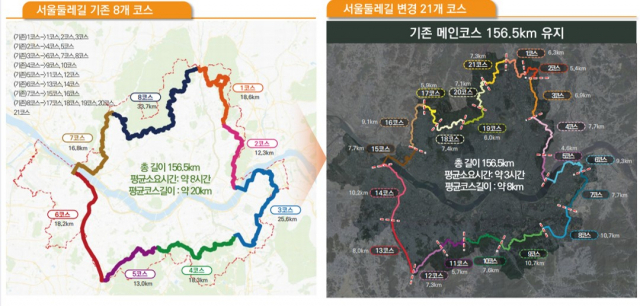 '반나절 걸어볼까'…서울둘레길 완주시간 8시간→3시간