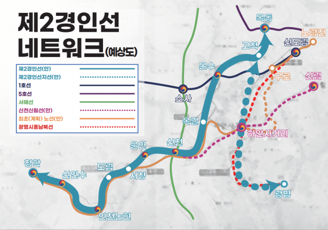 제2경인선 재정과 민자 '투-트랙'으로 추진