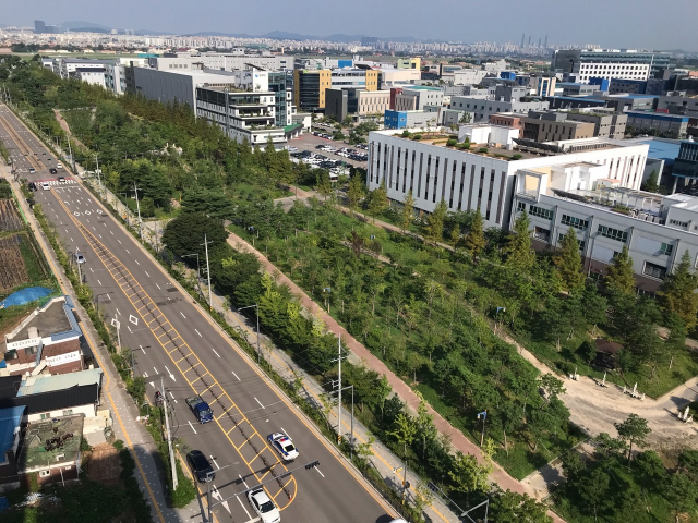 산림청과 수원시가 조성한 수원 도시숲. 사진제공=산림청