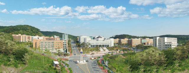 단국대학교 죽전캠퍼스 전경. 사진 제공=단국대