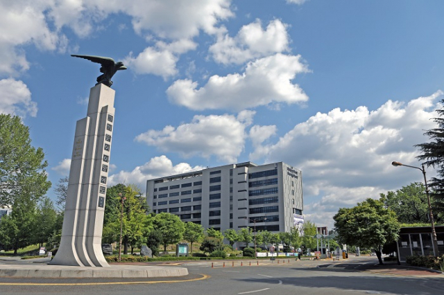 대전시 대덕구 오정동에 자리잡고 있는 한남대학교. 사진제공=한남대