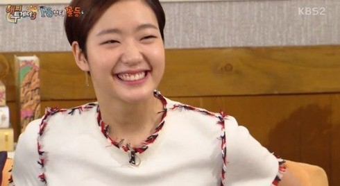 배우 김고은은 과거 한 예능프로그램에서 “중학교 때 쌍꺼풀 수술이 하고 싶었다”고 고백했다. KBS2 '해피투게더' 방송화면 캡처