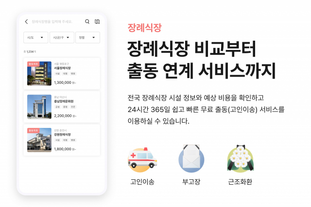 “장례, 여기서 알아볼까”…출시 두 달 만에 다운로드 1만 건 돌파한 ‘첫장’