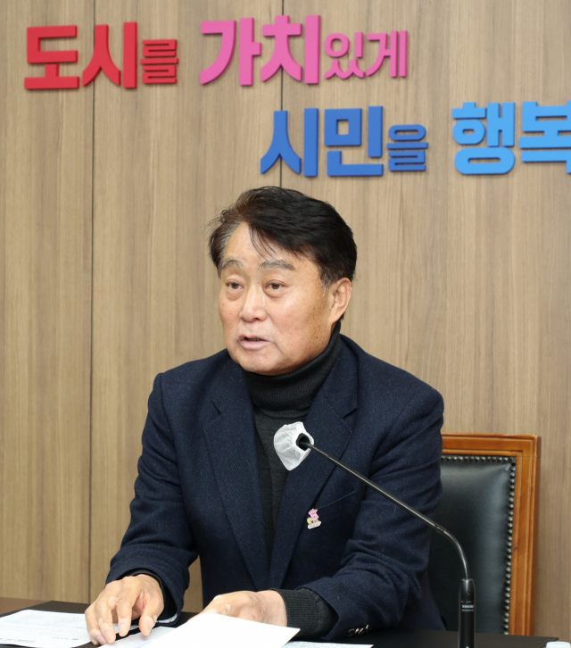 하은호 군포시장. 사진 제공 = 군포시