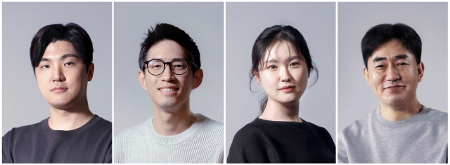 조길현(왼쪽부터) 데브시스터즈 CEO, 배형욱 CBO, 이은지 CIPO, 임성택 CFO. 사진제공=데브시스터즈