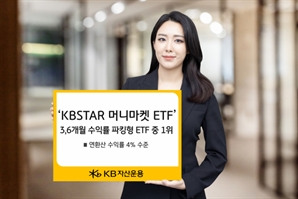‘파킹형 우등생’ KBSTAR 머니마켓액티브 ETF, 수익률 1위