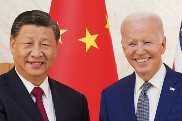 조 바이든(오른쪽) 미국 대통령과 시진핑 중국 국가 주석. 사진=연합뉴스
