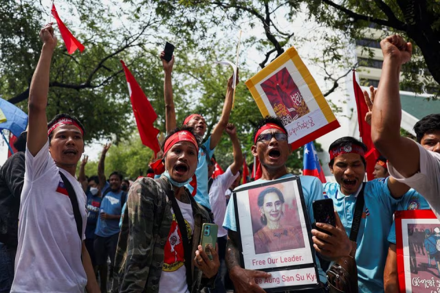 4400명 목숨 잃은 ‘미얀마 쿠데타’ 3년 됐지만…국민은 ‘민주주의 염원’ 침묵 시위