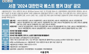 [알립니다] 서경 '2024 대한민국 베스트 뱅커 대상' 공모