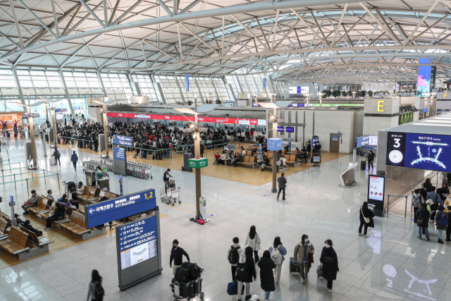 “해외여행 가야지”… 인천공항, 설 연휴 일평균 19만5000명 몰린다