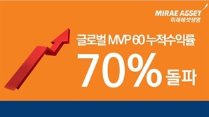 '미래에셋생명 글로벌 MVP' 펀드 누적 수익률 70.23%