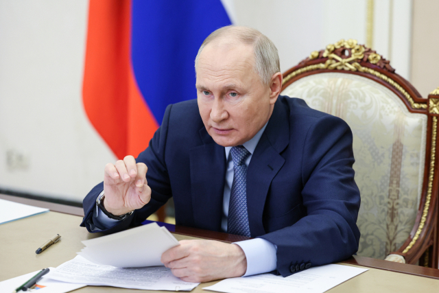 블라디미르 푸틴 러시아 대통령. 타스연합뉴스