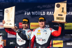 [사진] 현대자동차, 2024 WRC 스웨덴 랠리 우승