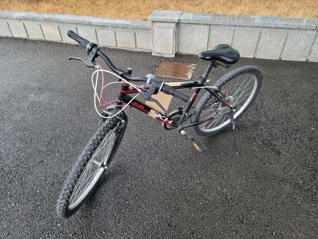범행에 사용된 자전거