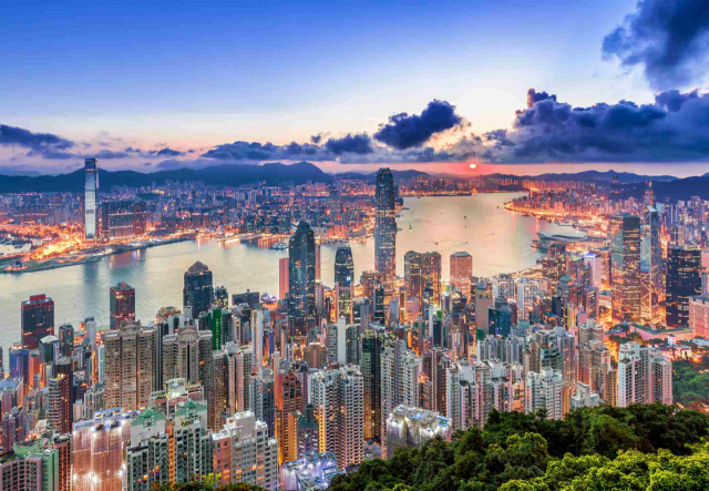 홍콩 도시의 전경. 사진 제공=게티이미지