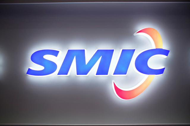 중국 최대 반도체 제조사인 SMIC(중신궈지)의 로고, 로이터연합뉴스