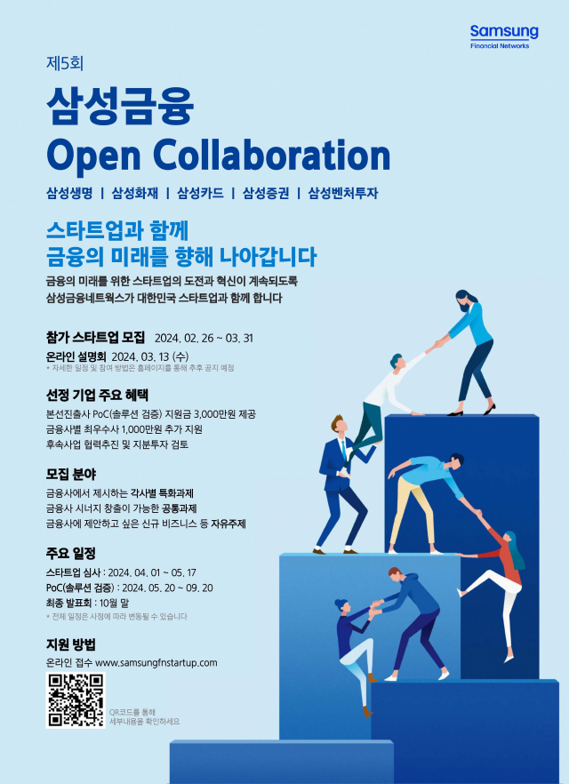 '금융혁신 스타트업 찾습니다'…삼성금융네트웍스, 제5회 오픈 컬래버레이션 개최