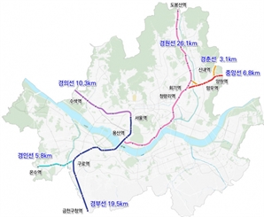 서울시, 철도 지하화 개발 구상 마련 본격화…3월 용역 발주