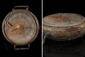 '8시15분' 가리키는 바늘…히로시마 원자폭탄 맞은 '시계' 경매가는?