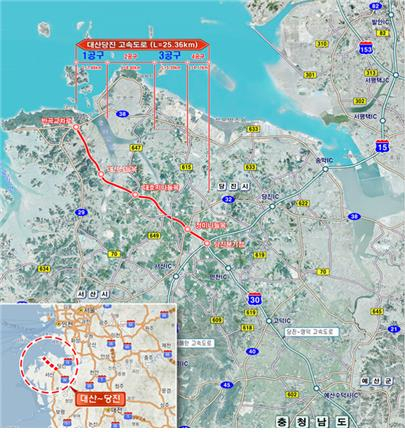 태영건설 '1862억 규모 서산영덕고속도로 대산∼당진 3공구 수주 유력'