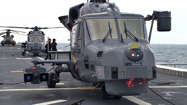 해군은 지난 2013년 해상작전헬기로 AW159 와일드캣을 선택하고, 공대함 미사일로 스파이크 NLOS 미사일을 채택한다. 사진 제공=해군
