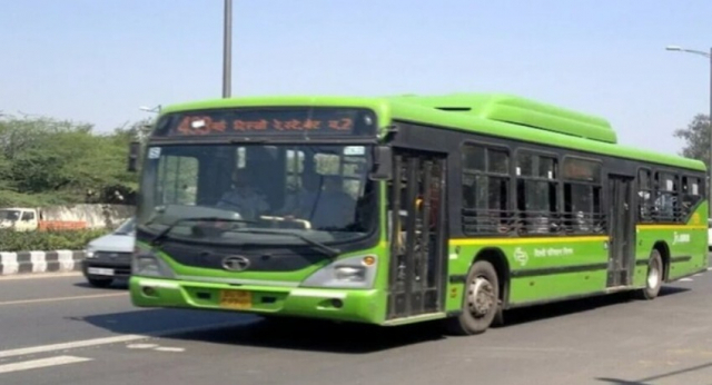 2019년부터 AAP 정부가 시작한 델리 여성을 위한 무료 버스. 사진=인디아 투데이 캡처
