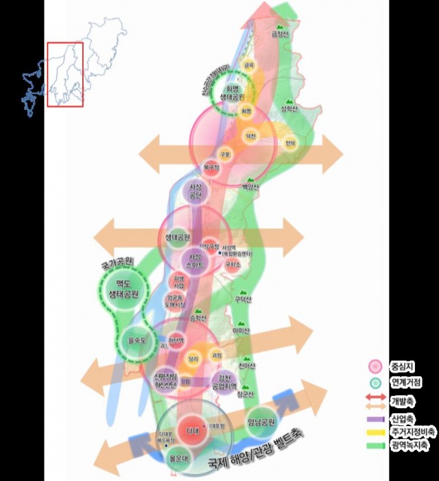 부산 강동생활권 발전구상. 사진제공=부산시