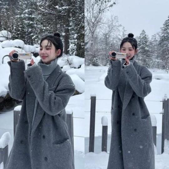 K팝 걸그룹 에스파 멤버 카리나가 일본 여행 당시 올린 사진들. 사진=카리나 SNS