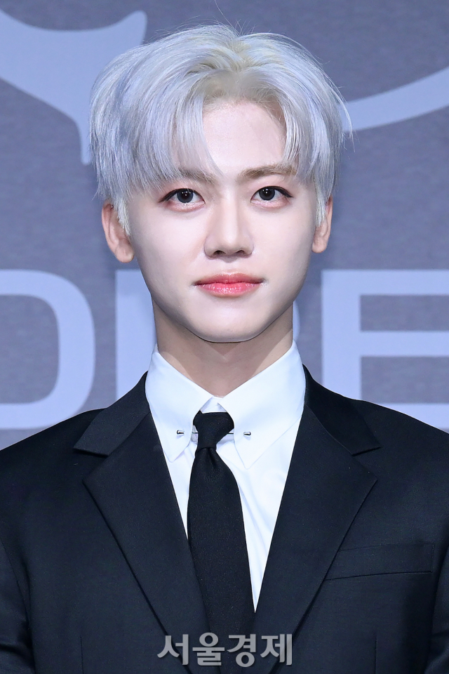 그룹 엔시티 드림(NCT DREAM) 재민이 25일 오후 서울 광진구 그랜드 워커힐 서울에서 진행된 새 미니 앨범 ‘드림 이스케이프 (DREAM( )SCAPE)’ 발매 기념 기자간담회에서 포즈를 취하고 있다. 김규빈 기자 2024.03.25