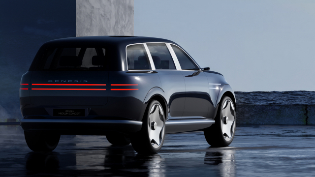 제네시스는 초대형 전동화 SUV ‘네오룬’ 콘셉트를 공개했다. 사진제공=현대차