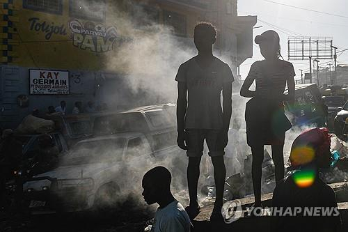 치안이 악화한 아이티. 사진 제공=EPA연합뉴스