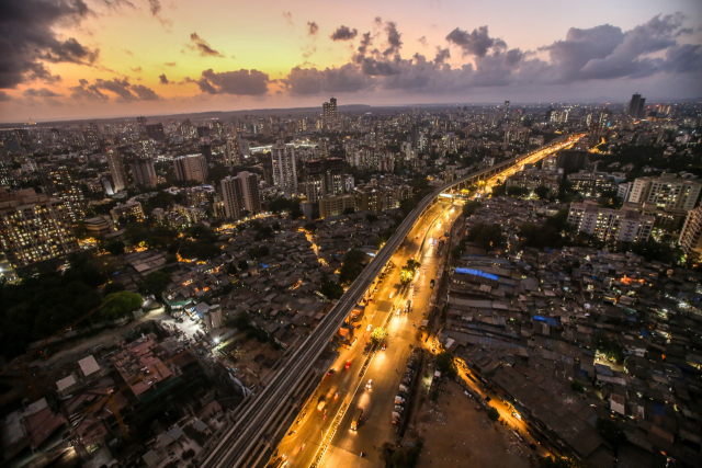 인도 최대 경제도시 뭄바이/EPA연합뉴스
