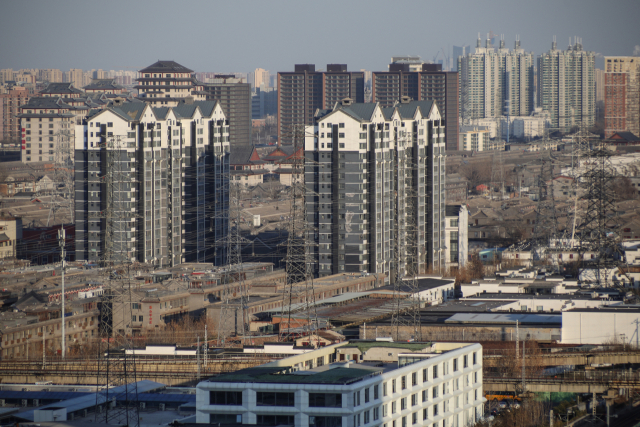 중국 수도 베이징의 아파트 단지. EPA연합뉴스