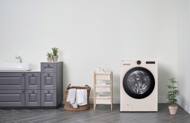 LG전자의 일체형 세탁건조기 ‘LG 트롬 오브제컬렉션 워시콤보.’ 사진 제공=LG전자