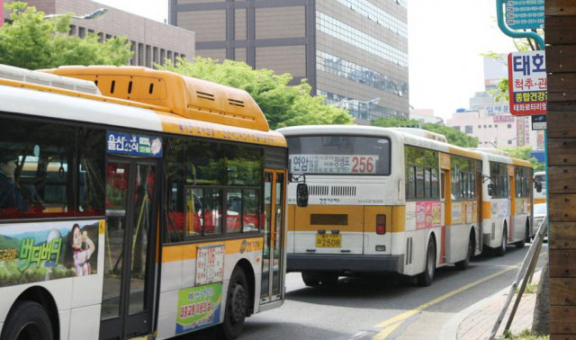 울산 시내버스. 사진제공=울산시